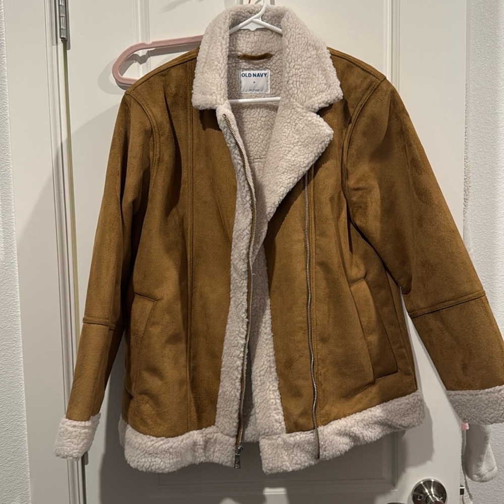 Old Navy Faux Suede coat